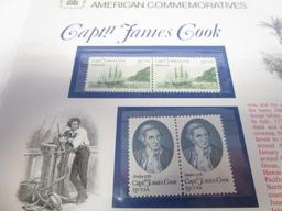 USPS American Commemoratives Capt.n James Cook. No. 91, January 20, 1978