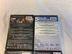 Lot of 17 DVD Movies- Batman 4 Film Collection, Brad Pitt 4 Films, Harrison Ford 4 Films