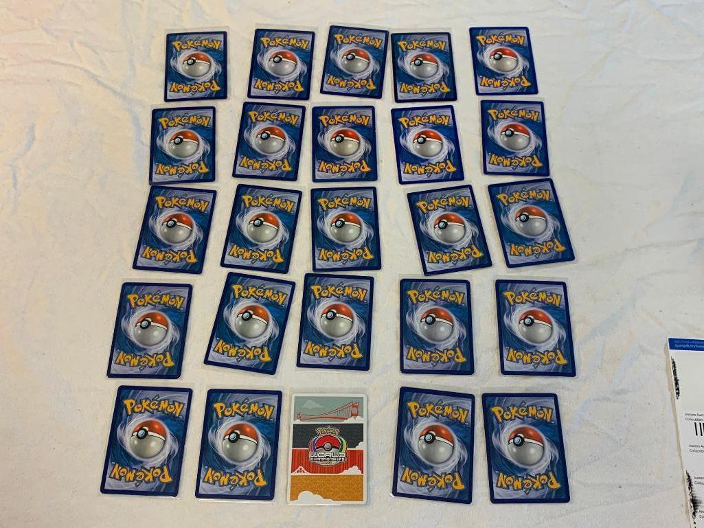 Lot of 50 Pokemon Trading Cards with 1 Holofoil Card