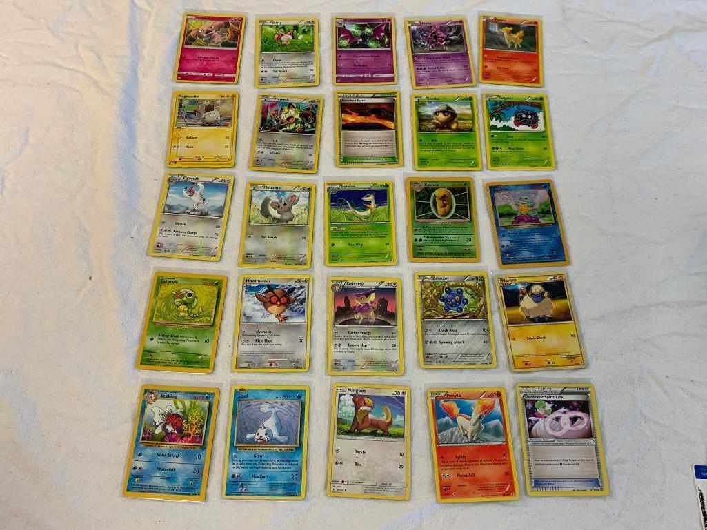 Lot of 50 Pokemon Trading Cards with 1 Holofoil Card