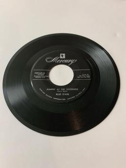 Blue Stars* ?? Jumpin' At The Woodside / Amour, Castagnettes Et Tango 45 RPM 1950s Record