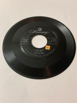 The Platters ?? You'll Never Never Know / It Isn't Right 45 RPM 1956 Record