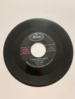 Patti Page ?? A Poor Man's Roses (Or A Rich Man's Gold) 45 RPM 1957 Record