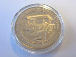 1956 Historical Coin "Huge Highway Building Program Approved"