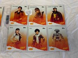 Lot of 12 STAR WARS Denny's Trading Cards-MINT condition