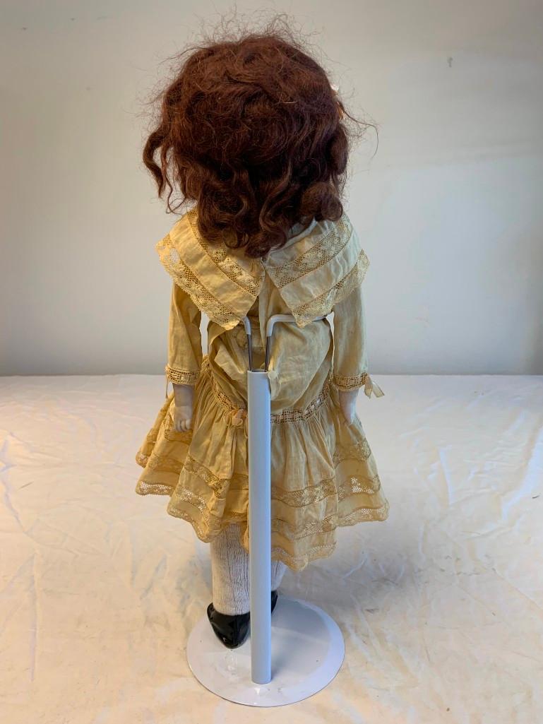 Antique 20" Germany Bisque Doll with Dress