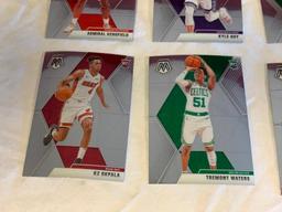 Lot of 9 2019-20 Mosaic Basketball ROOKIE Cards