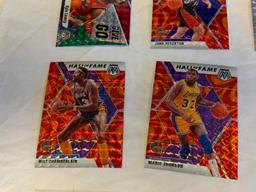 Lot of 12 2019-20 Mosaic Basketball PRIZM REFRACTOR Insert Cards