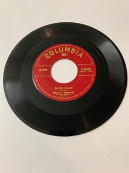 DORIS DAY JOHNNIE RAY WITH PAUL WESTON AND HIS ORCH Ma Says, Pa Says / A Full Time Job 45 RPM 1953