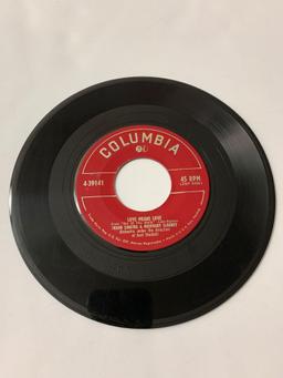 FRANK SINATRA ROSEMARY CLOONEY Love Means Love / Cherry Pies Ought To Be You 45 RPM 1951 Record