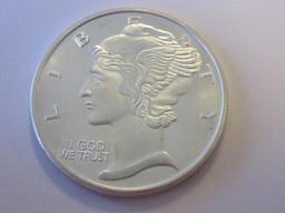 .999 Silver 1oz Mercury Bullion