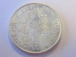 .999 Silver 1oz Mercury Bullion