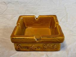 Vintage Ceramic Ashtray - Canadian Club CC Whiskey