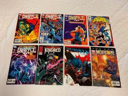 Lot of 26 Comic Books-Batman Robin, Blue Beetle, Superman and others