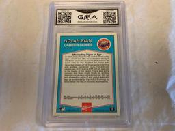 NOLAN RYAN 1992 Donruss Coca-Cola Baseball Card Graded 4.5 VG-EX+