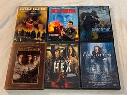Lot of 12 DVD Movies= Blood Diamond, Pearl Harbor, King Kong, Jonah Hex and others