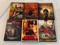 Lot of 12 DVD Movies= Blood Diamond, Pearl Harbor, King Kong, Jonah Hex and others