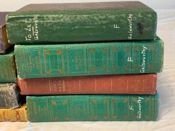 Lot of 8 Vintage Books 1910's 1920's John Galsworthy, Zona Gale, Andre Gide