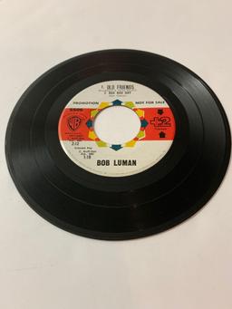 BOB LUMAN Boston Rocker / Old Friends 45 RPM 1961 Record