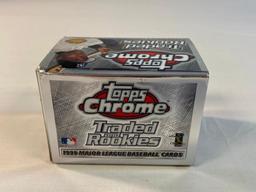 1999 Topps Chrome Traded and Rookie Set SEALED