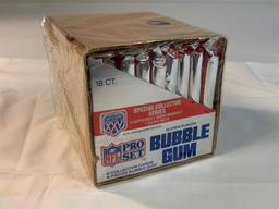 1990 Pro Set Super Bowl XXV Wax Box 18 Packs NEW