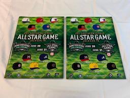 2 2011 Southern League Baseball All Star Programs