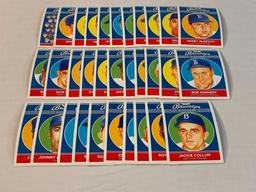 1957 BROOKLYN DODGERS commemorative 40-card SET