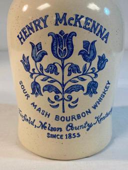 Vintage Henry McKenna Bourbon Whiskey Jug