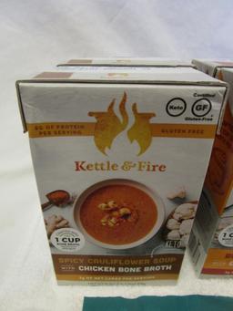 Keto food Kettle & Fire soups & Keto Chow Shakes