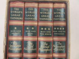 "The World's Greatest Thinkers" 4-Volume Set