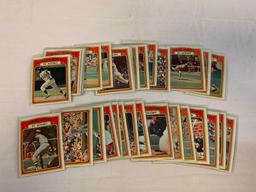 1972 Topps Baseball Lot of 32 IN ACTION Cards