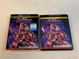 AVENGERS END GAME 4k Ultra HD + Blu-Ray Movie