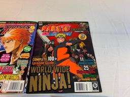 Lot of 8 Anime Books and magazines