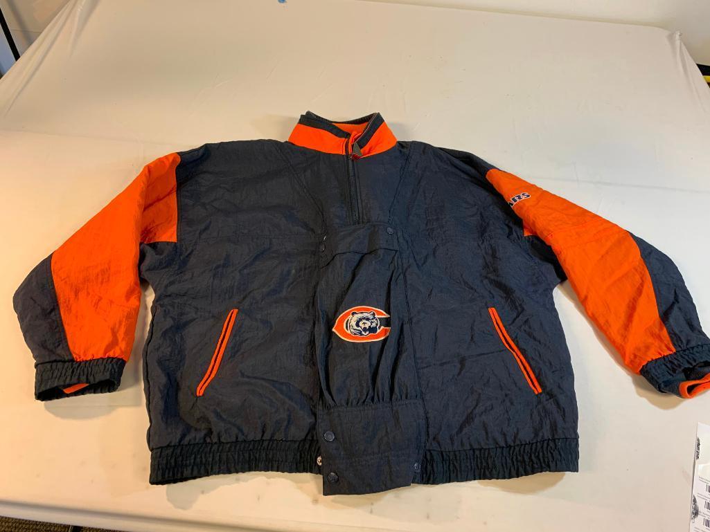 Vintage Apex-One Chicago Bears Jacket Parka Coat