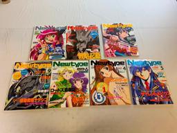 Lot of 13 NEWTYPE Anime Magazines