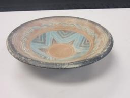 Southwestern Style Ceramic Bowl Blue/Brown