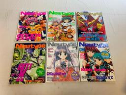 Lot of 18 NEWTYPE Anime Magazines