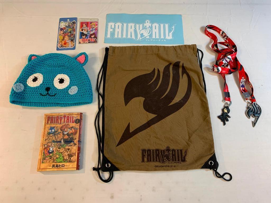 Lot of FAIRY TAIL anime manga items