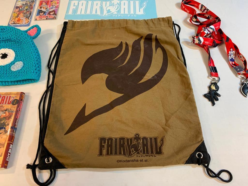 Lot of FAIRY TAIL anime manga items