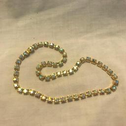 Lot of 3 Silver and Gold Tone Necklaces