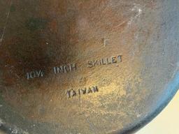 Vintage 10-1/2" Cast Iron Skillet Pan