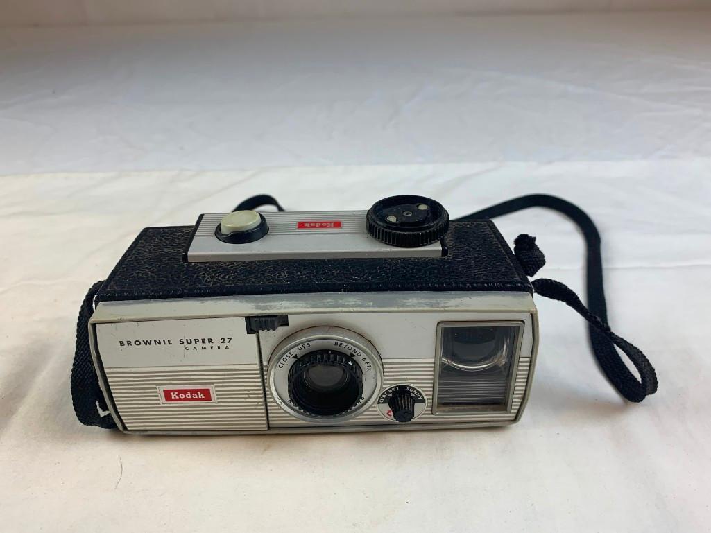 Vintage Kodak Brownie Super 27 Film Camera