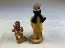 Lot of 2 Native American Figures