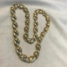 Lot of 4 Gold-Toned Necklaces