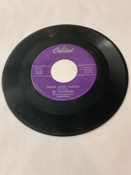 ED TOWNSHED What Shall I Do? 45 RPM 1958 Record