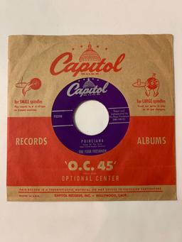 THE FOUR FRESHMAN Poinciana 45 RPM 1950s Record