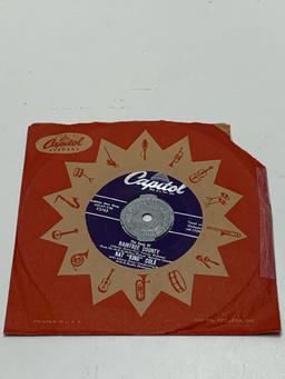 NAT ?KING? COLE With You On My Mind / The Song Of Raintree County 45 RPM 1957 Record