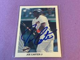 JOE CARTER Padres AUTOGRAPH Baseball Card