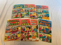 Lot of 9 Archie JOKES Comic Books