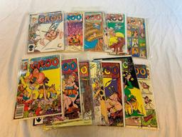 Lot of 16 Sergio Aragones GROO The Wanderer Comics